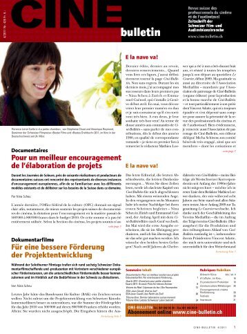 Ganze Nummer als PDF - Cine-Bulletin