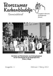 Ausgabe 1 - Februar 2013 - Evangelisch-reformierte ...