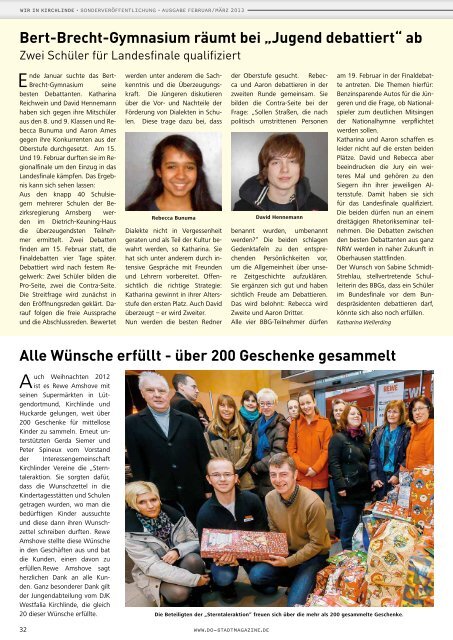 Wir in Kirchlinde - Dortmunder & Schwerter Stadtmagazine