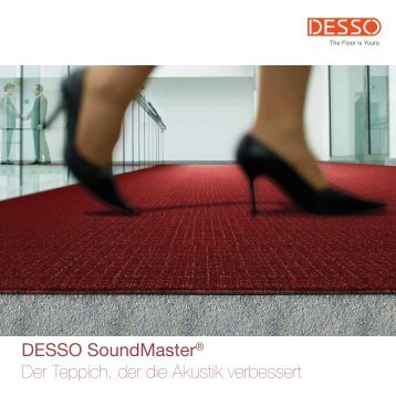 DESSO SoundMaster® Der Teppich, der die Akustik verbessert