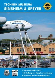 Das MuseuMsjahr 2012 - Technik Museum Sinsheim und Speyer