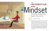 The Information-Age Mindset: Changes in Students and ... - Educause
