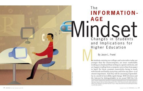 The Information-Age Mindset: Changes in Students and ... - Educause