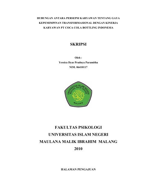 Full Text Pdf Digilib Uin Malang