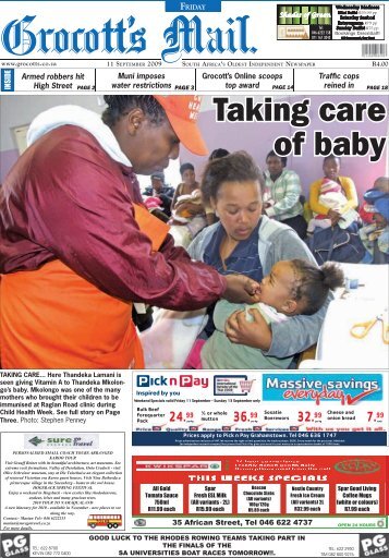 Front Page.indd - Grocott's Mail