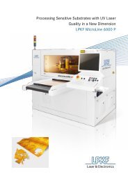 PCB Laser Cutting - LPKF Laser & Electronics AG