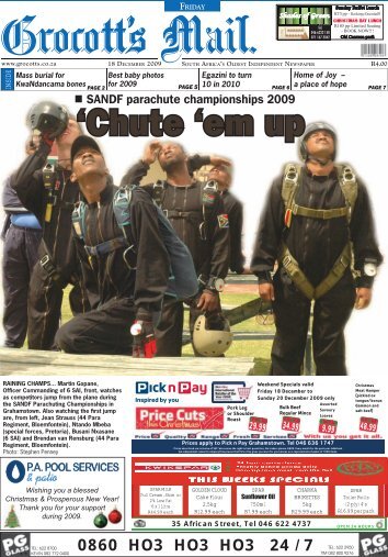 Front Page.indd - Grocott's Mail