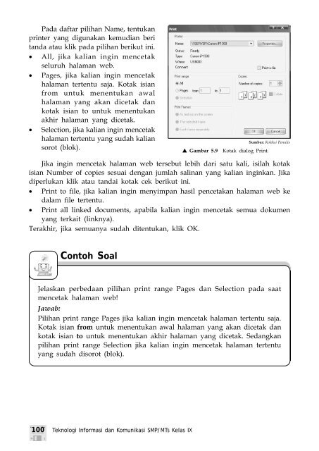 Contoh Soal - Buku Sekolah Elektronik