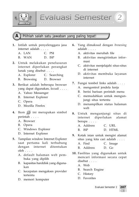 Contoh Soal - Buku Sekolah Elektronik