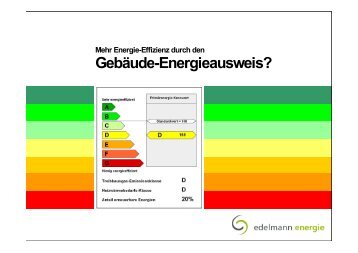 Gebäude-Energieausweis? - Hoppler AG