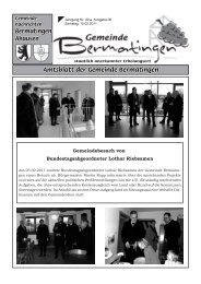 Gemeindebesuch von Bundestagsabgeordneter ... - Bermatingen
