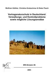 Vertragsnaturschutz in Deutschland - Bundesamt für Naturschutz