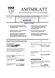 AMTSBLATT - Landkreis Aichach Friedberg