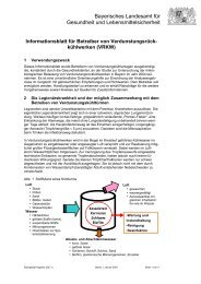 Informationsblatt für Betreiber von Verdunstungsrück - Bayerisches ...