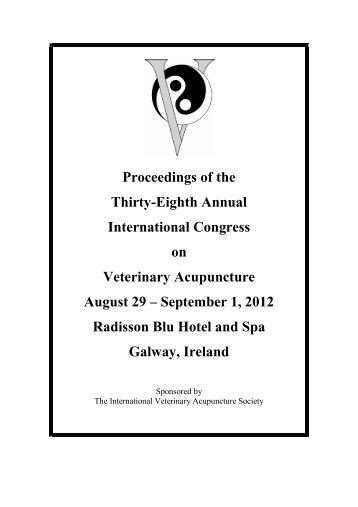 Proceedings of the Thirty-Eighth Annual International Congress on ...