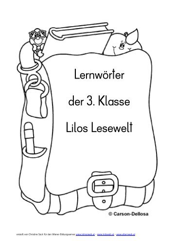 Lernwörter zu - Lehrerweb