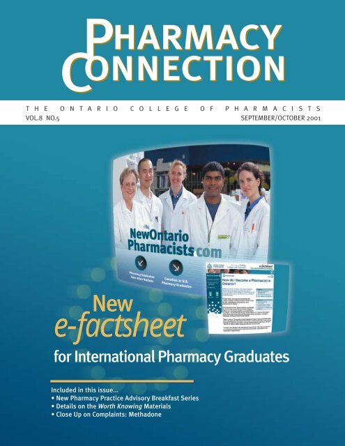 e-factsheet - Ontario College of Pharmacists