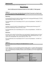 Beschlüsse - Landratsamt Berchtesgadener Land