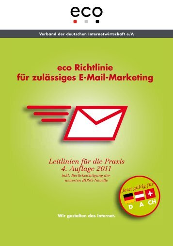 adRom Holding AG empfiehlt die E-Mail Marketing Richtlinien von ECO