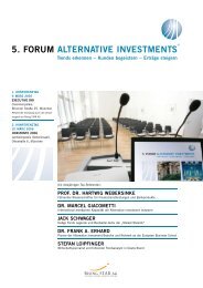 5. forum alternative investments - Rising STAR Gruppe