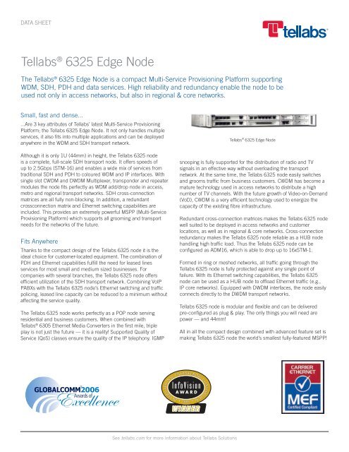 Tellabs 6325 Edge Node