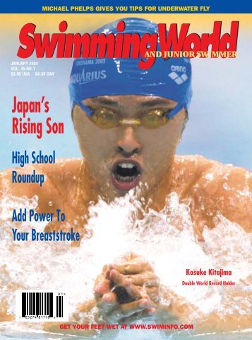 Japan's Rising Son - Swimming World Magazine