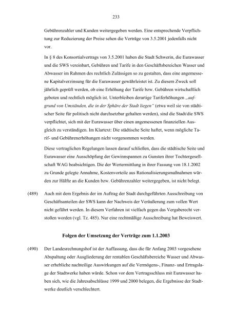 Jahresbericht 2002 - Landesrechnungshof Mecklenburg-Vorpommern