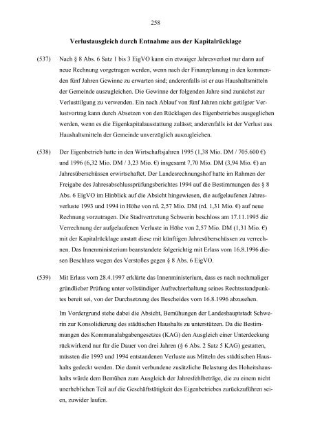 Jahresbericht 2002 - Landesrechnungshof Mecklenburg-Vorpommern