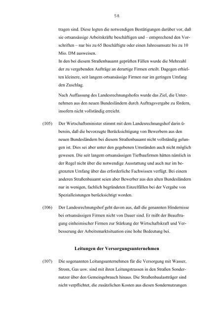 jahresbericht 1993 - Landesrechnungshof Mecklenburg-Vorpommern