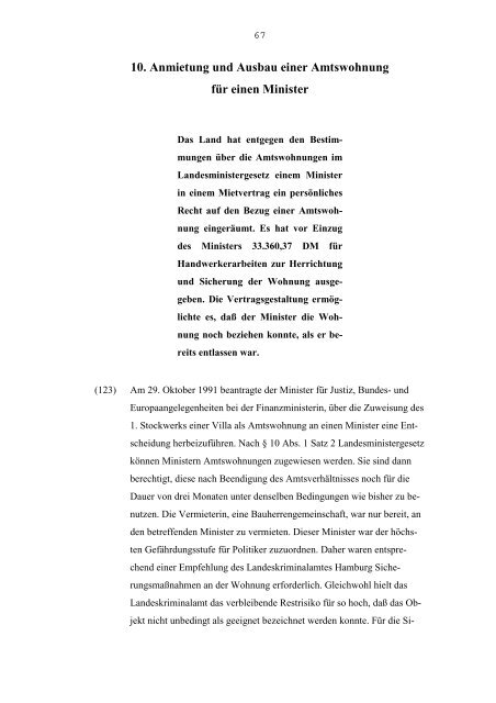 jahresbericht 1993 - Landesrechnungshof Mecklenburg-Vorpommern