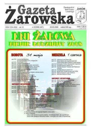 cena 1,50 zł - Gmina Żarów