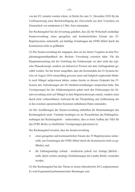 EU-Report 2012 deutscher RechnungshÃ¶fe - Landesrechnungshof ...