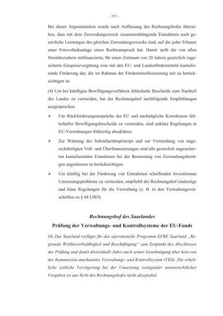 EU-Report 2012 deutscher RechnungshÃ¶fe - Landesrechnungshof ...