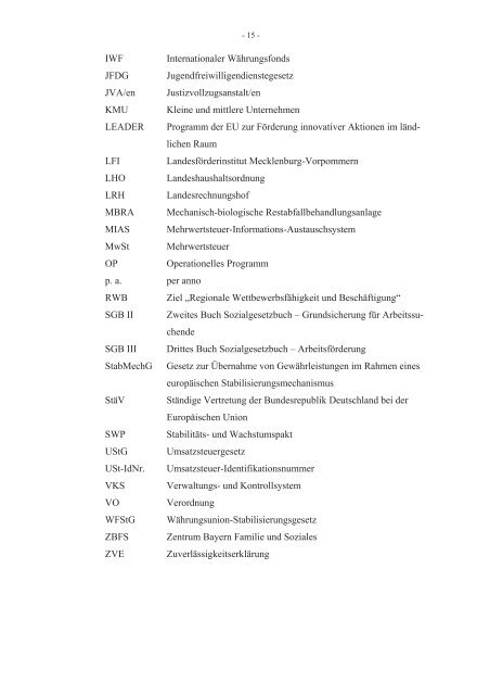 EU-Report 2012 deutscher RechnungshÃ¶fe - Landesrechnungshof ...