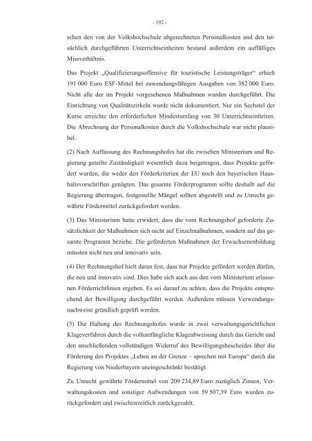 EU-Report 2012 deutscher RechnungshÃ¶fe - Landesrechnungshof ...