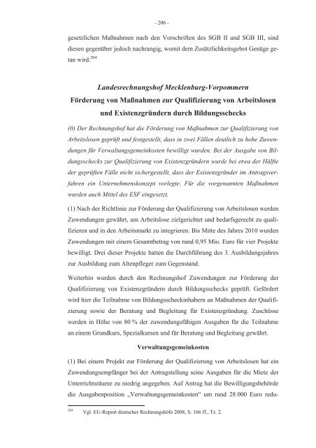 EU-Report 2012 deutscher RechnungshÃ¶fe - Landesrechnungshof ...