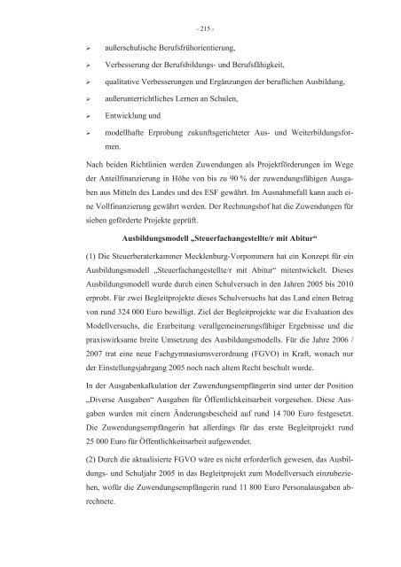 EU-Report 2012 deutscher RechnungshÃ¶fe - Landesrechnungshof ...