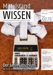 Jahresabschluss-E-Bilanz - Mittelstand WISSEN - Unternehmer.de