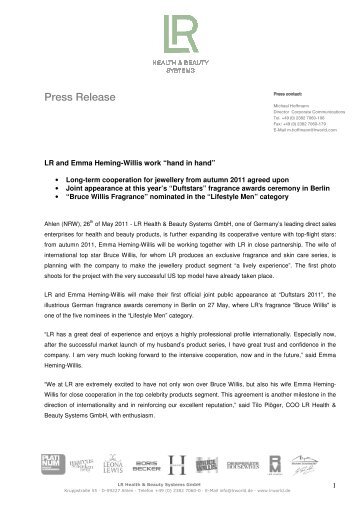 Download this document - LR Health & Beauty Systems