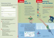 Mach mit Bleib fit Berlin komm(t) auf die Beine - Landessportbund ...