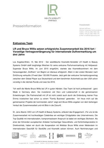 Dokument herunterladen - LR Health & Beauty Systems