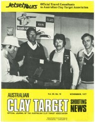 November - Australian Clay Target Association