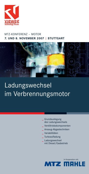 Ladungswechsel Im Verbrennungsmotor - ATZlive