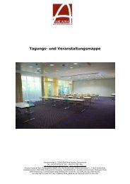 tagungsmappe bad oeynhausen - Arcadia Hotels