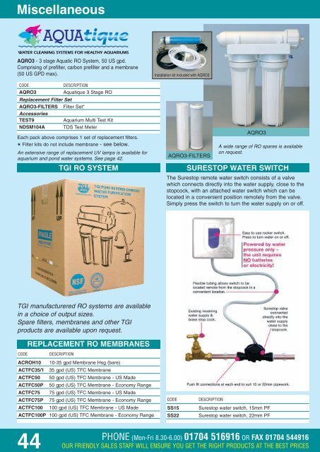 Layout 3 - Aqua Cure Ltd Portal