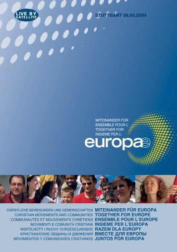 Brochure - Insieme per l'Europa