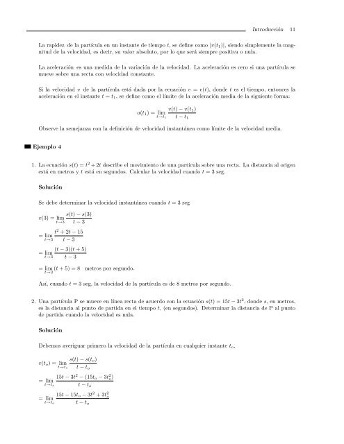 Derivada de una función - TEC-Digital