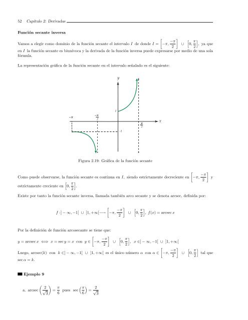 Derivada de una función - TEC-Digital