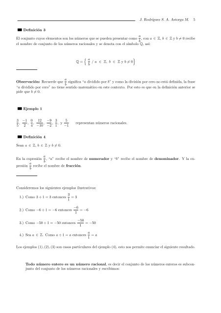 El Conjunto de los números Reales - TEC-Digital