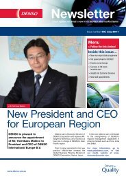 Newsletter - Denso-am.eu